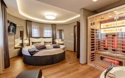Privát jakuzzis apartman – ONYX Superior Lakosztály